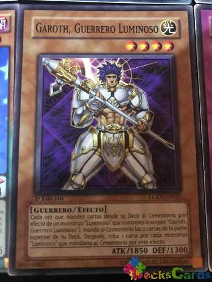 Garoth, Lightsworn Warrior - lodt-en020 - Common 1st Edition 1
