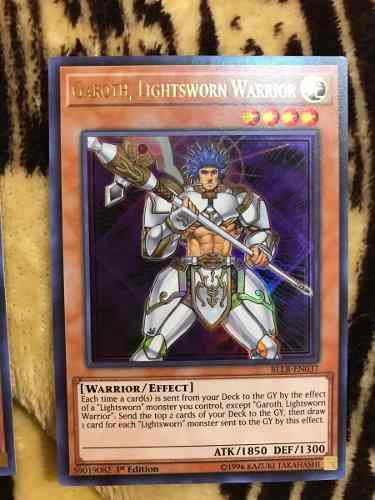 Garoth, Lightsworn Warrior - bllr-en037 - Ultra Rare 1st Edition