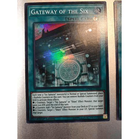 Gateway Of The Six - spwa-en014 - Super Rare 1st Edition