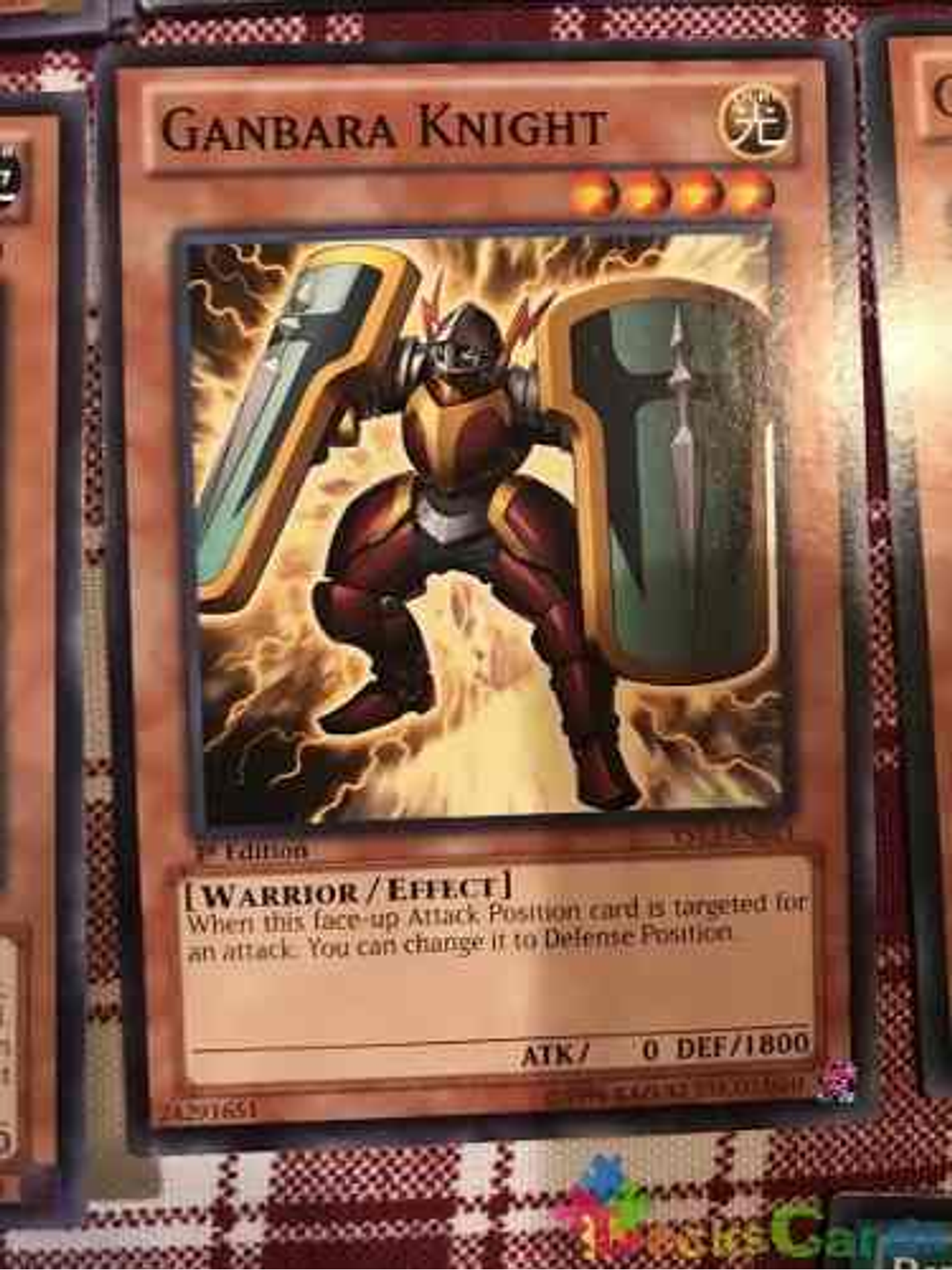 Ganbara Knight - ys13-en013 - Common 1st Edition 2