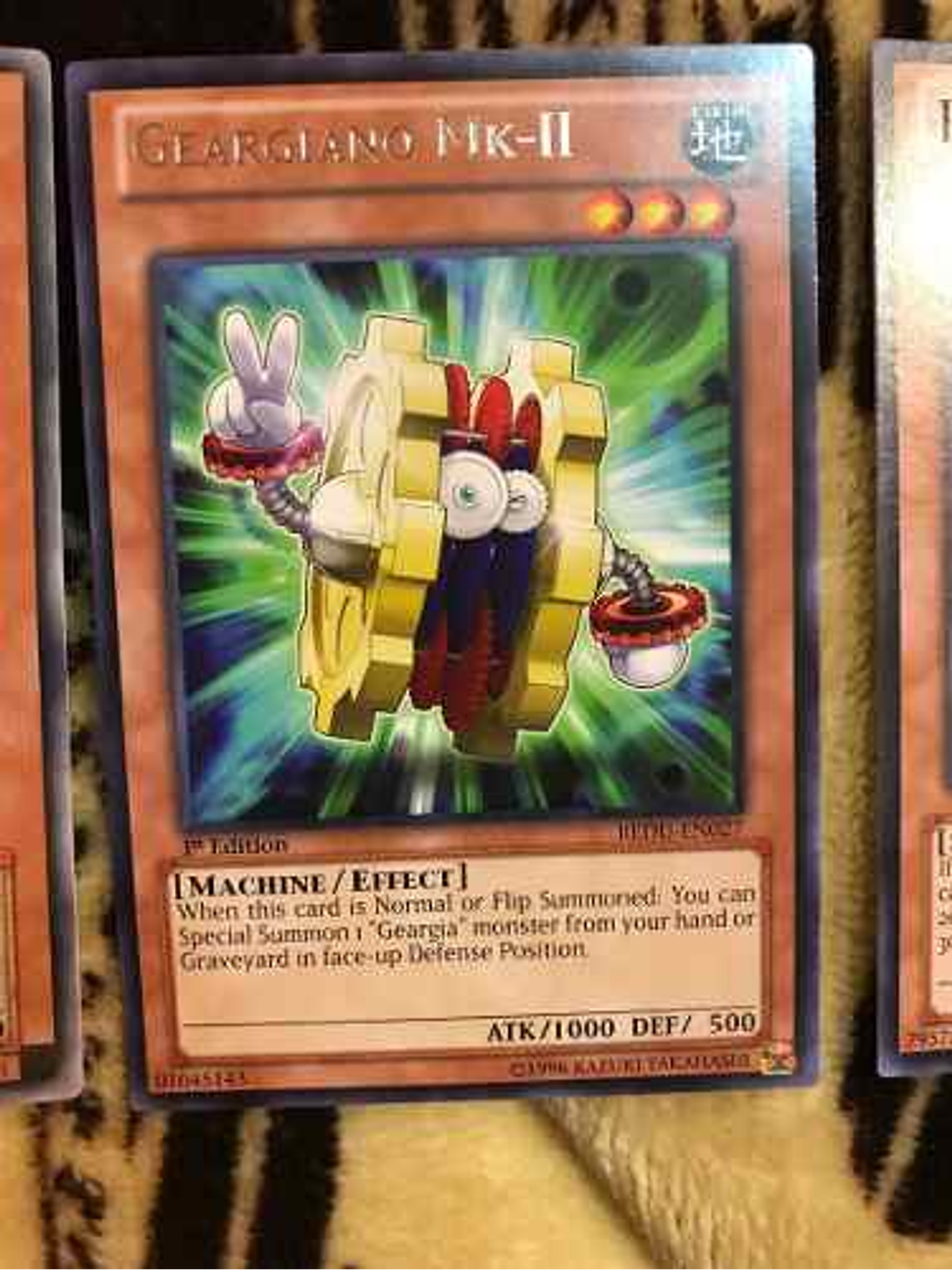 Geargiano Mk-ii - redu-en027 - Rare 1st Edition 1