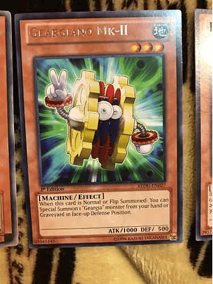 Geargiano Mk-ii - redu-en027 - Rare 1st Edition