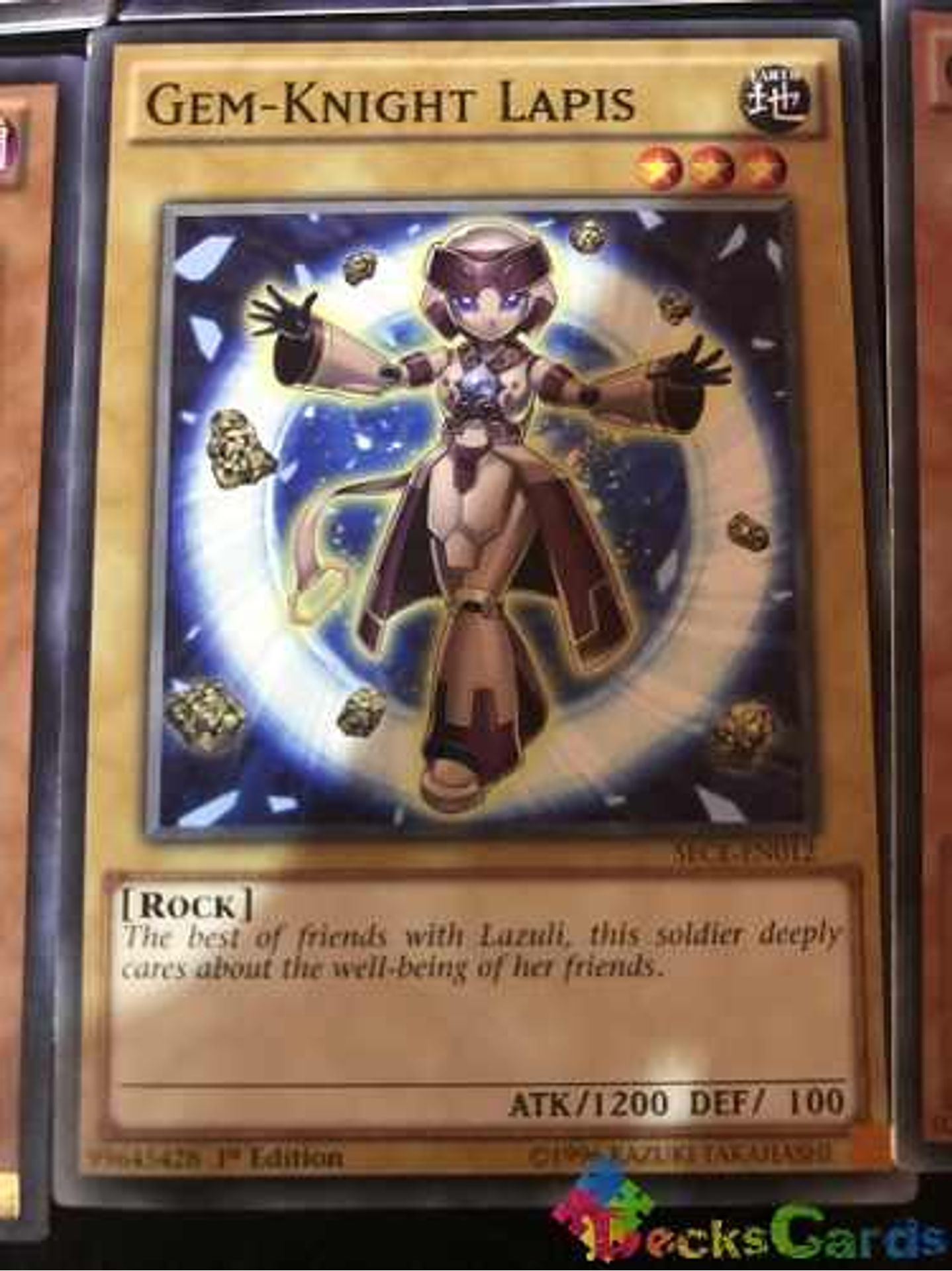 Gem-knight Lapis - sece-en012 - Common 1st Edition 1
