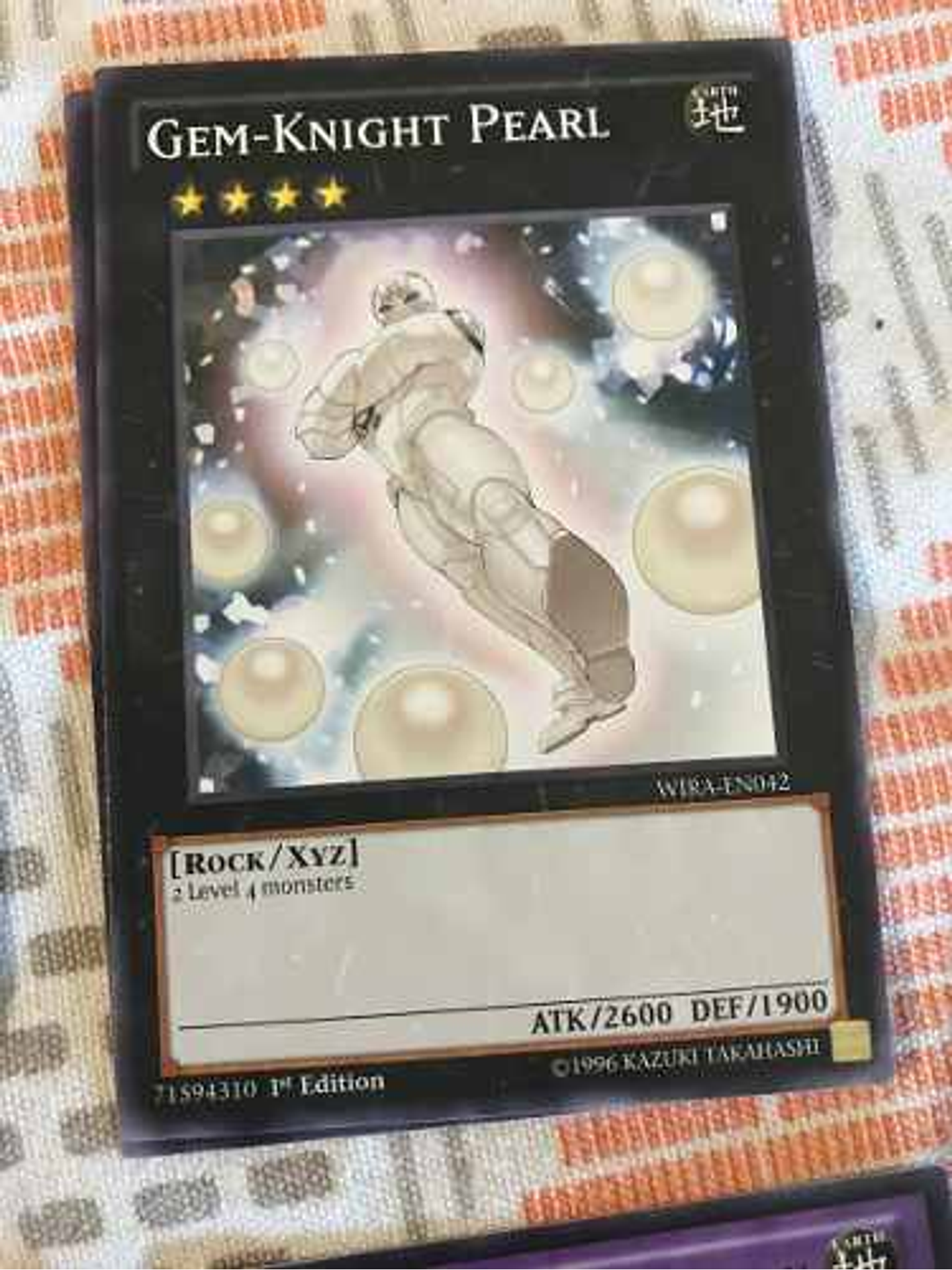 Gem-knight Pearl - wira-en042 - Common 1st Edition 1