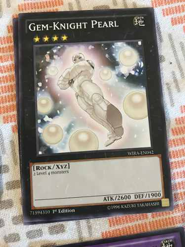 Gem-knight Pearl - wira-en042 - Common 1st Edition 1
