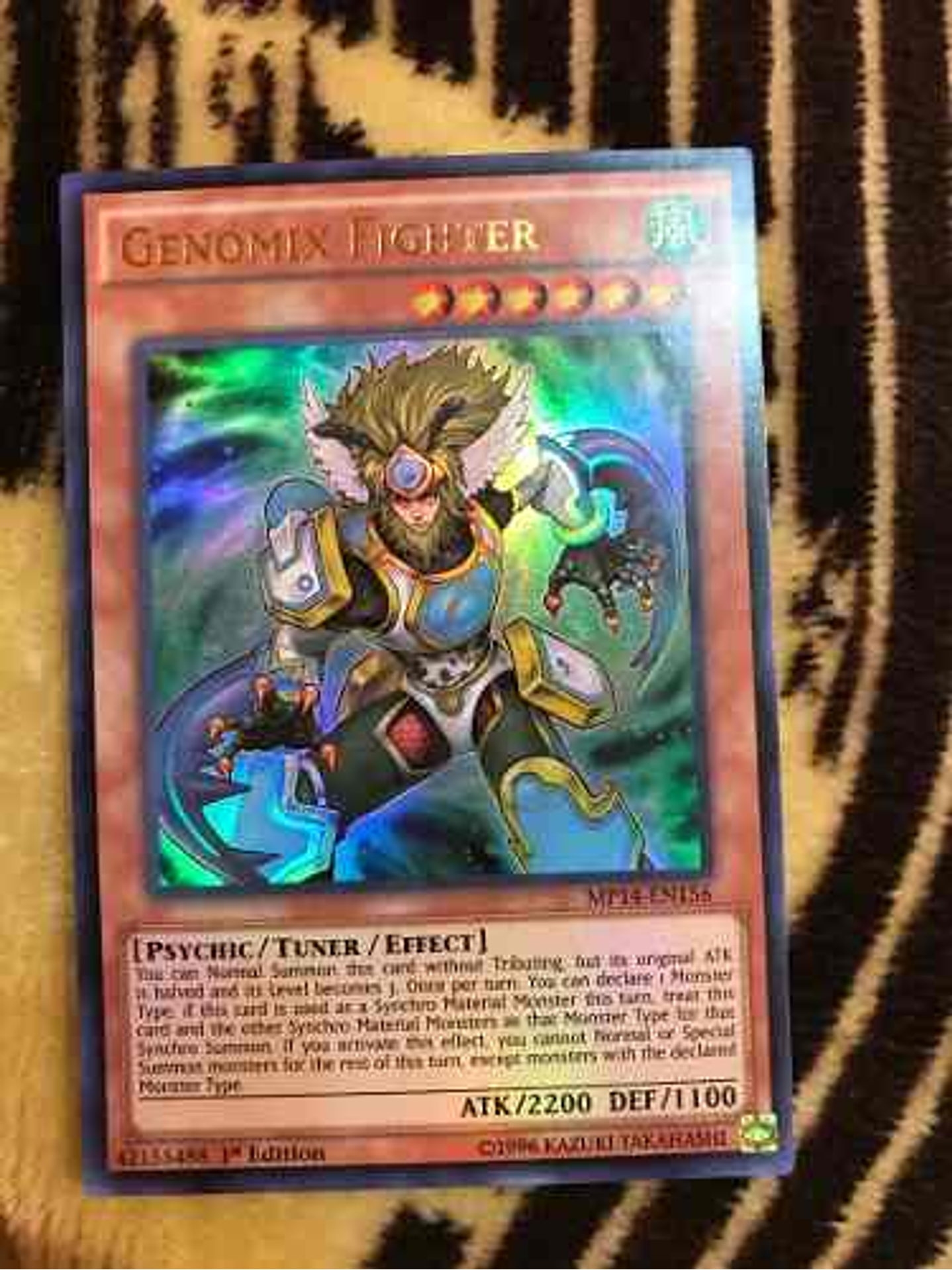 Genomix Fighter - mp14-en156 - Ultra Rare 1st Edition 1