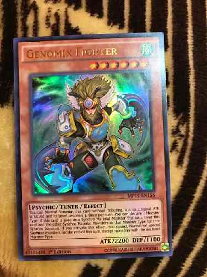 Genomix Fighter - mp14-en156 - Ultra Rare 1st Edition 1