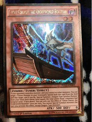 Ghost Charon, The Underworld Boatman - pgl2-en005 - Gold Sec