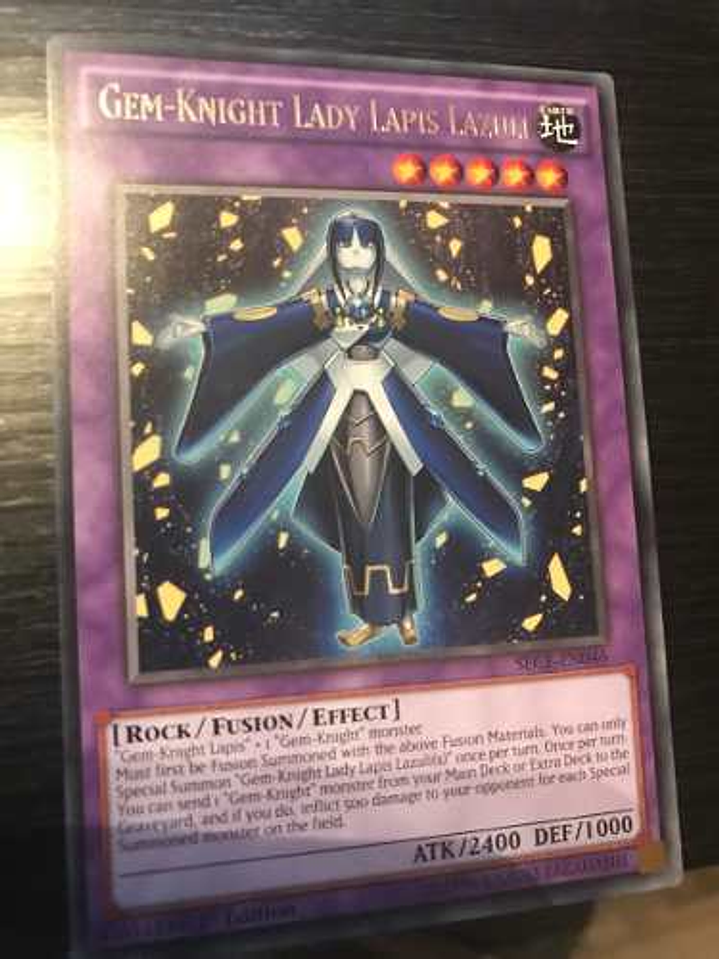 Gem-knight Lady Lapis Lazuli - sece-en046 - Rare 1st Edition 2
