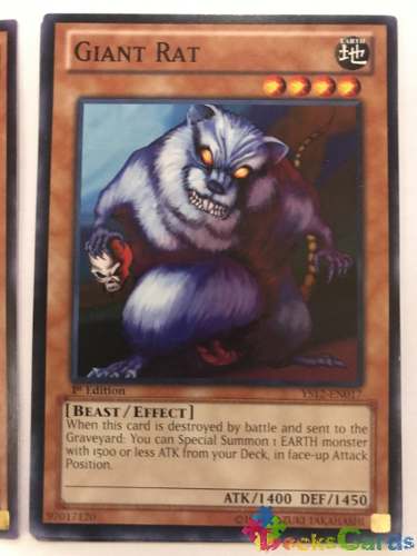 Giant Rat - ys12-en017 - Common 1st Edition