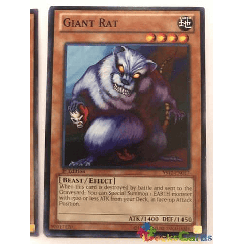 Giant Rat - ys12-en017 - Common 1st Edition