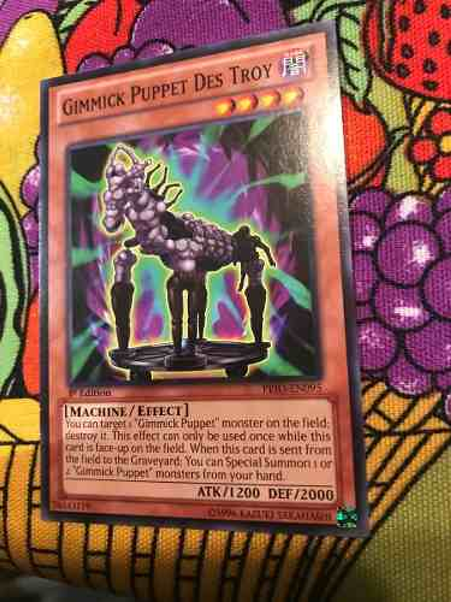 Gimmick Puppet Des Troy - prio-en095 - Common 1st Edition 1