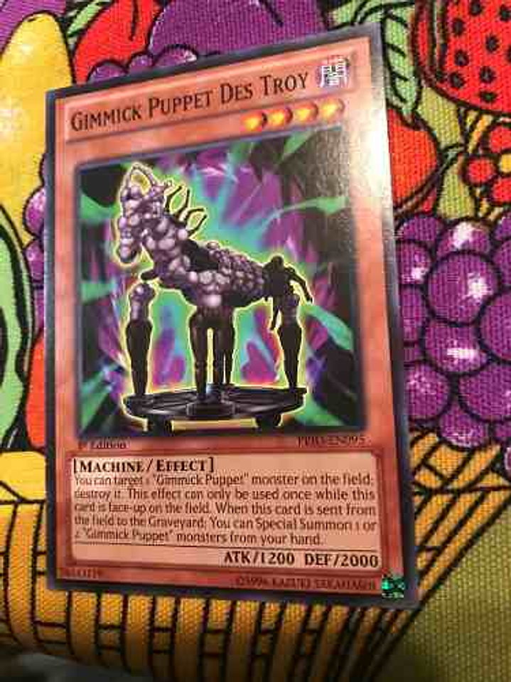 Gimmick Puppet Des Troy - prio-en095 - Common 1st Edition 1