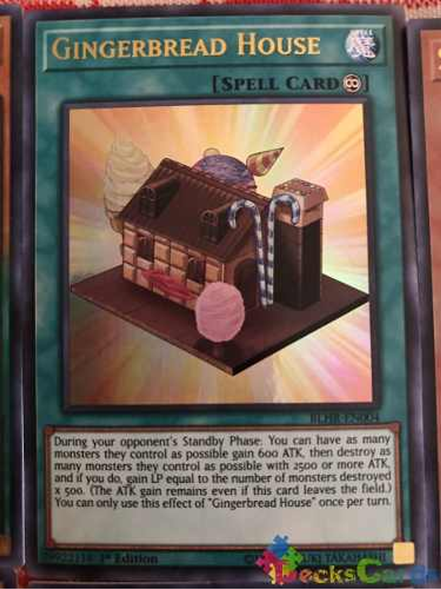 Gingerbread House - blhr-en004 - Ultra Rare 1st Edition 1