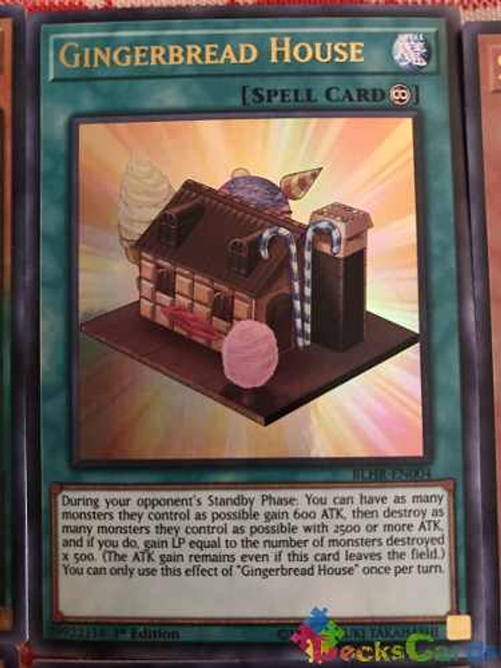 Gingerbread House - blhr-en004 - Ultra Rare 1st Edition 1