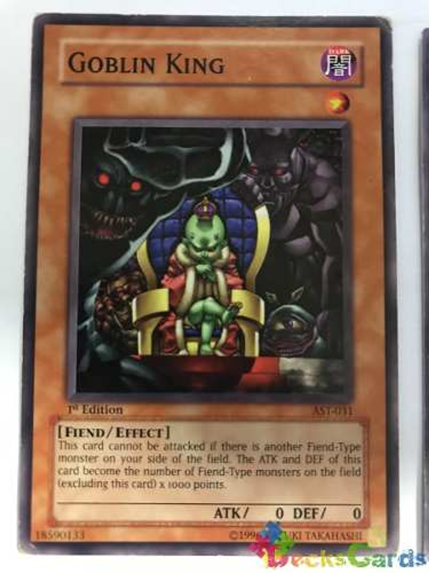 Goblin King - ast-031 - Common 1st Edition 1