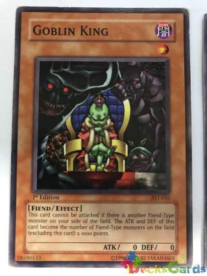 Goblin King - ast-031 - Common 1st Edition 1