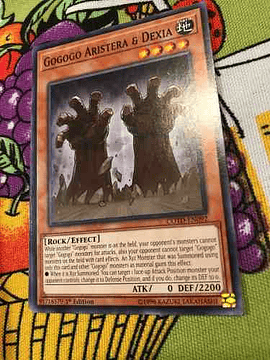 Gogogo Aristera & Dexia - cotd-en092 - Common 1st Edition