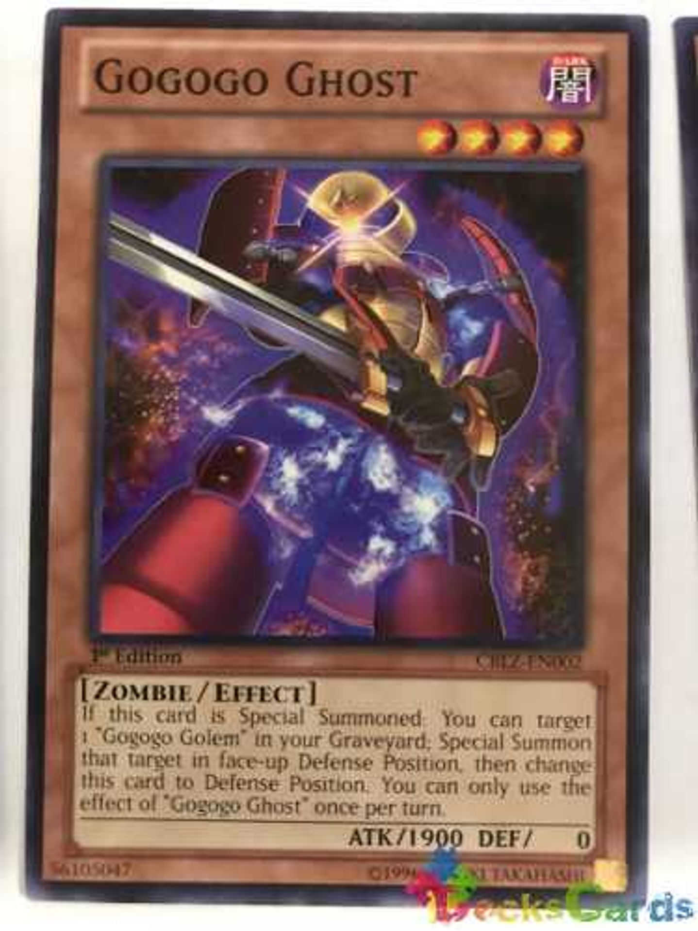 Gogogo Ghost - cblz-en002 - Common 1st Edition 1