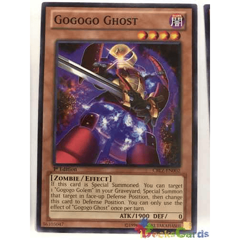 Gogogo Ghost - cblz-en002 - Common 1st Edition