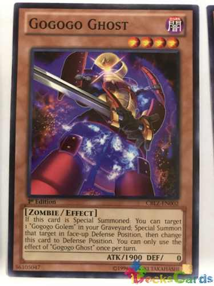 Gogogo Ghost - cblz-en002 - Common 1st Edition 1