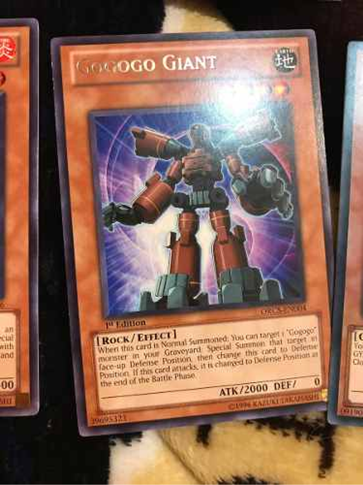 Gogogo Giant - orcs-en004 - Rare 1st Edition 1