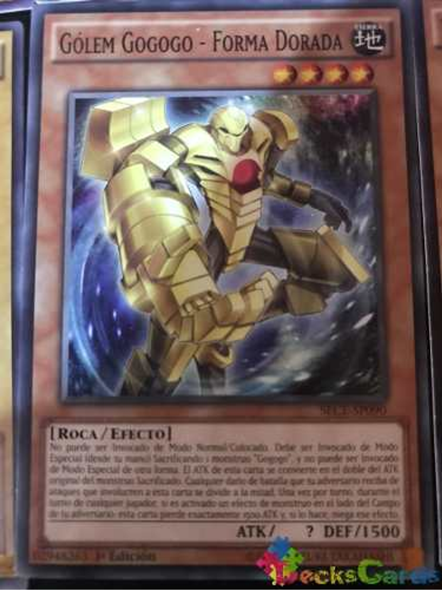 Gogogo Golem - Golden Form - sece-en090 - Common 1st Edition 1