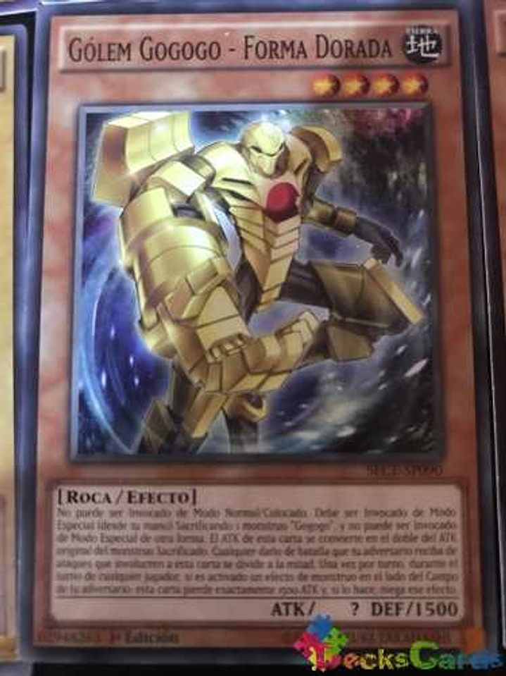 Gogogo Golem - Golden Form - sece-en090 - Common 1st Edition 1