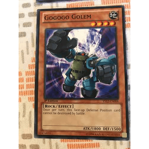 Gogogo Golem - ys12-en006 - Common 1st Edition
