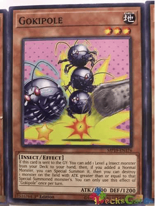Gokipole - mp19-en176 - Common 1st Edition