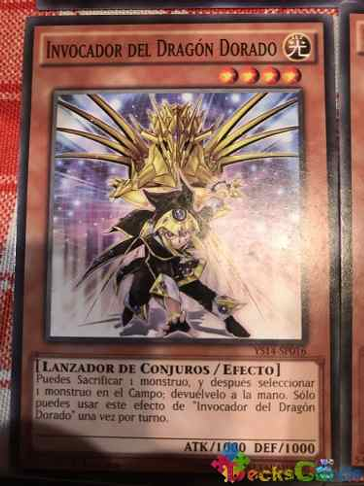 Golden Dragon Summoner - ys14-en016 - Common 1st Edition 1