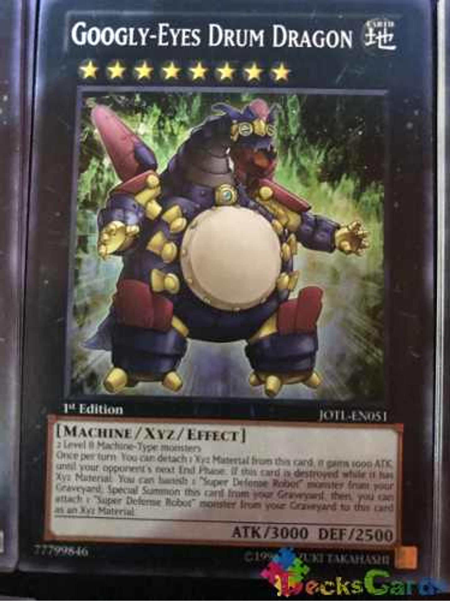 Googly-eyes Drum Dragon - jotl-en051 - Common 1st Edition 1