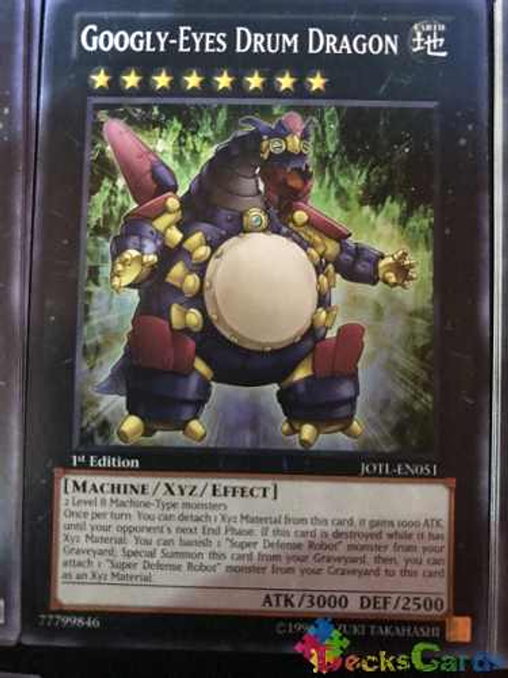 Googly-eyes Drum Dragon - jotl-en051 - Common 1st Edition 1