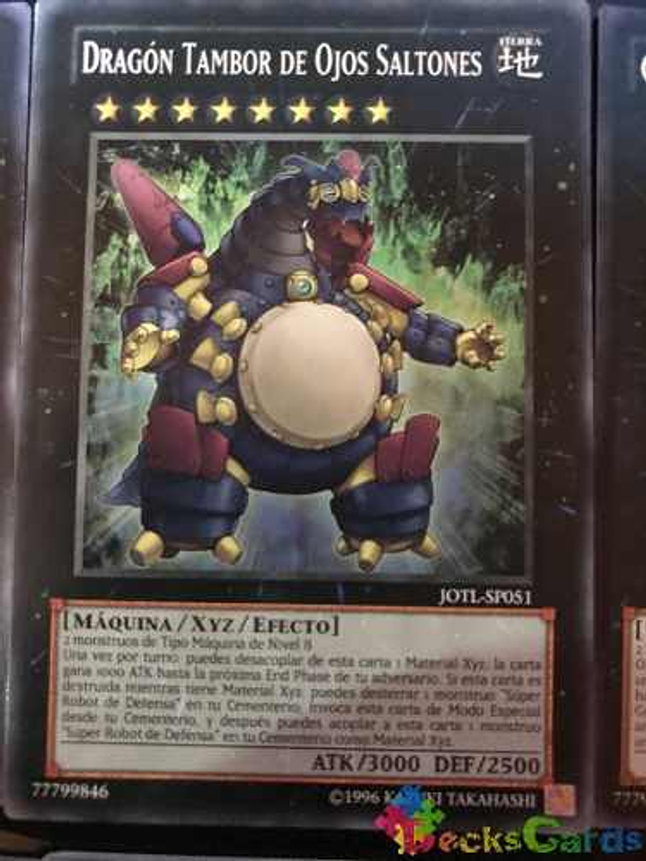 Googly-eyes Drum Dragon - jotl-en051 - Common Unlimited 1