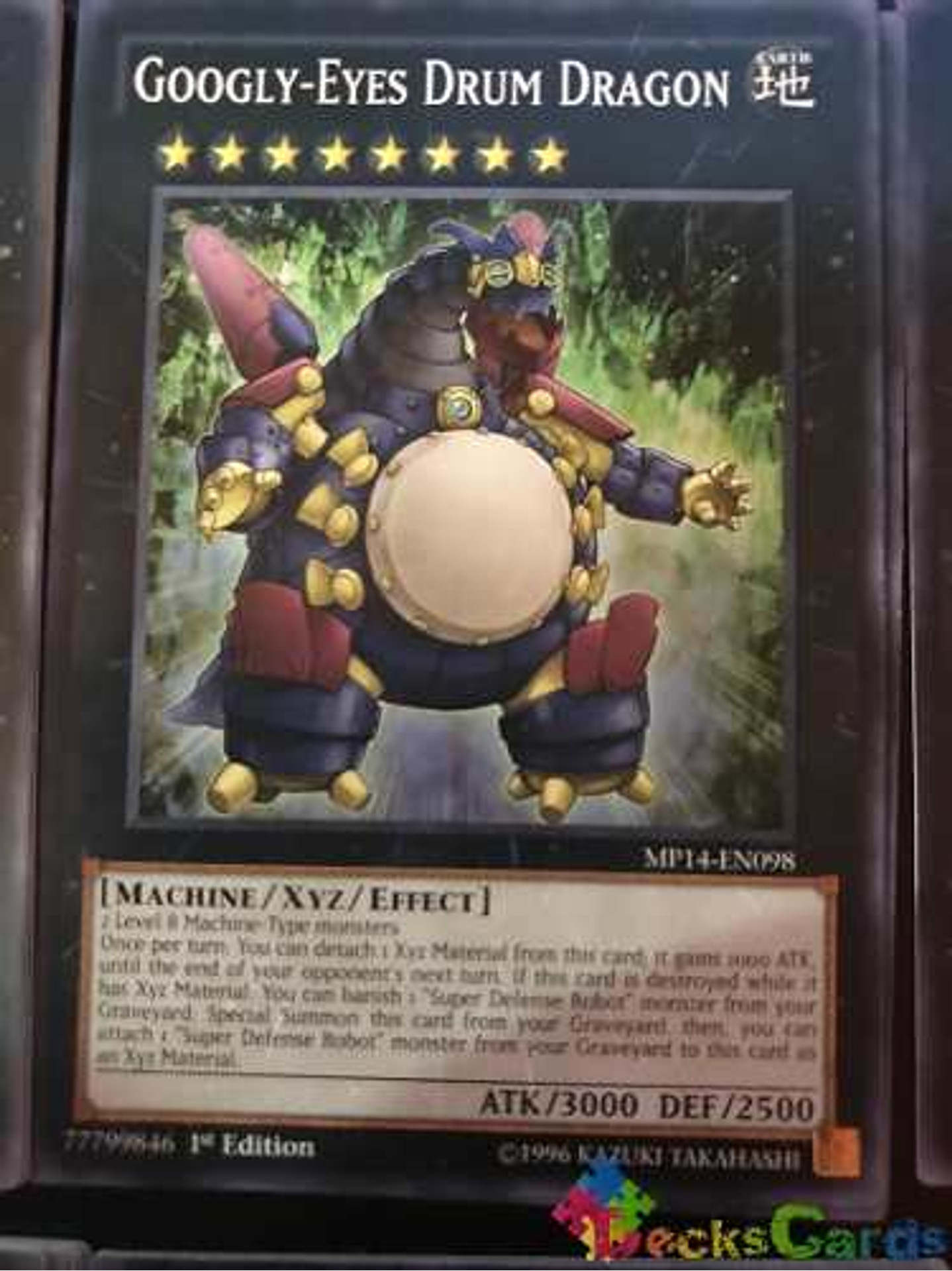Googly-eyes Drum Dragon - mp14-en098 - Common 1st Edition 1