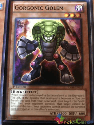 Gorgonic Golem - lval-en011 - Common 1st Edition
