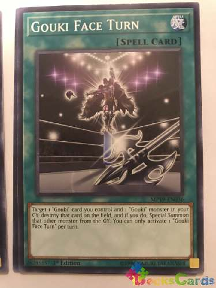 Gouki Face Turn - mp19-en036 - Common 1st Edition 1