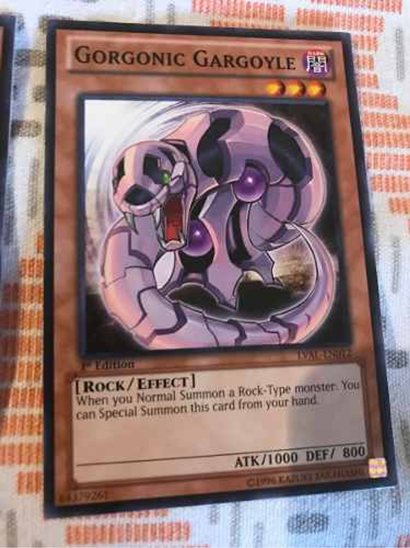 Gorgonic Gargoyle - lval-en012 - Common 1st Edition 1