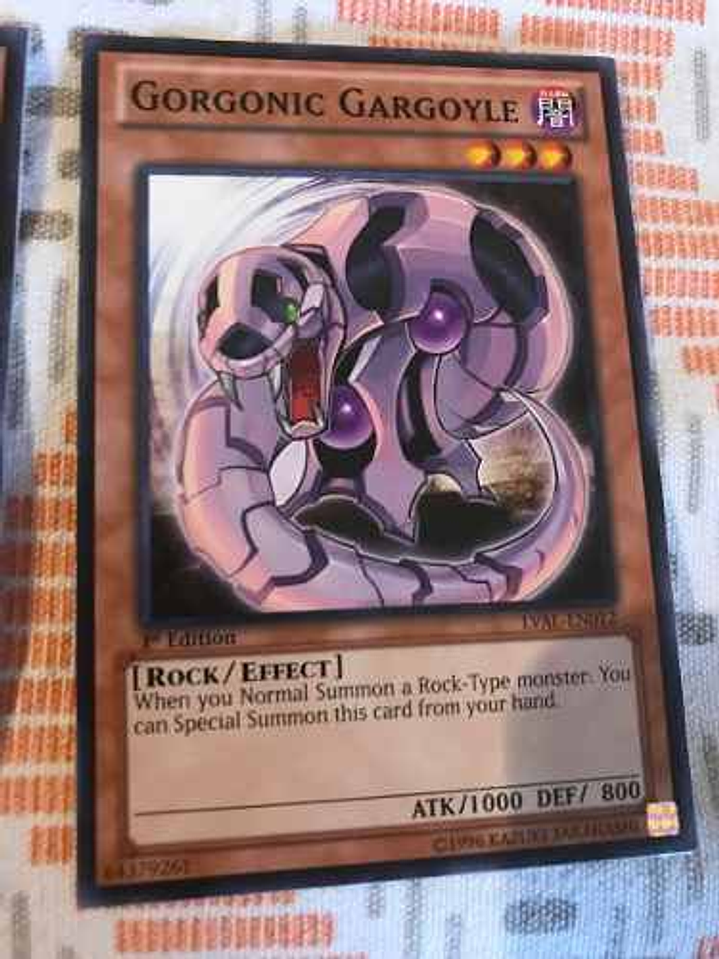 Gorgonic Gargoyle - lval-en012 - Common 1st Edition 1