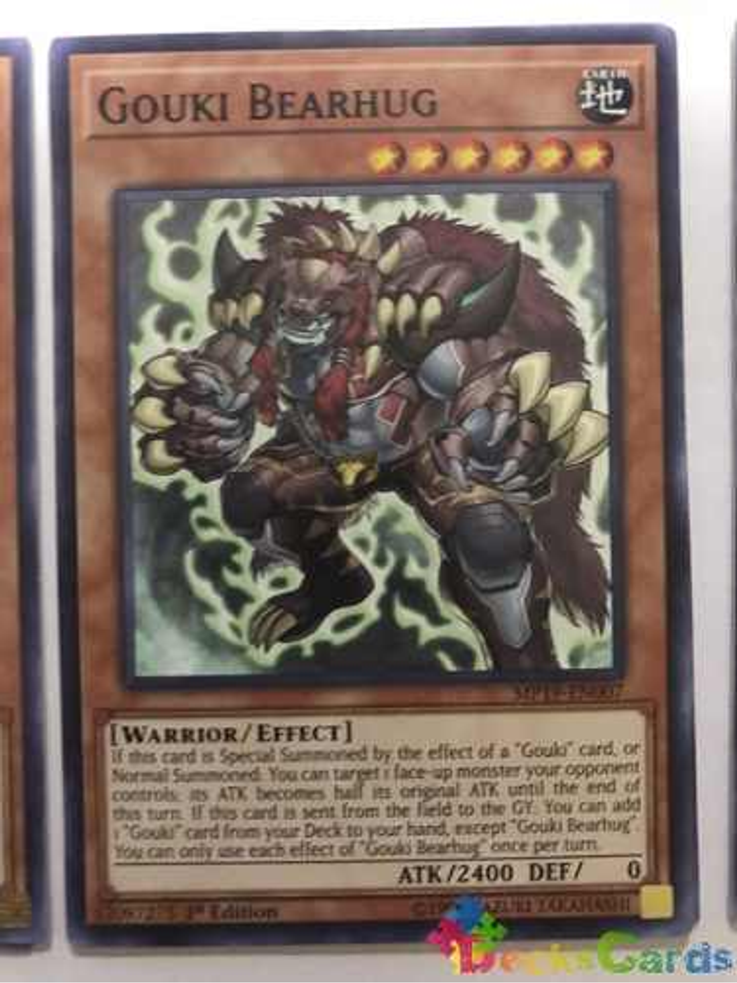Gouki Bearhug - mp19-en007 - Common 1st Edition 1