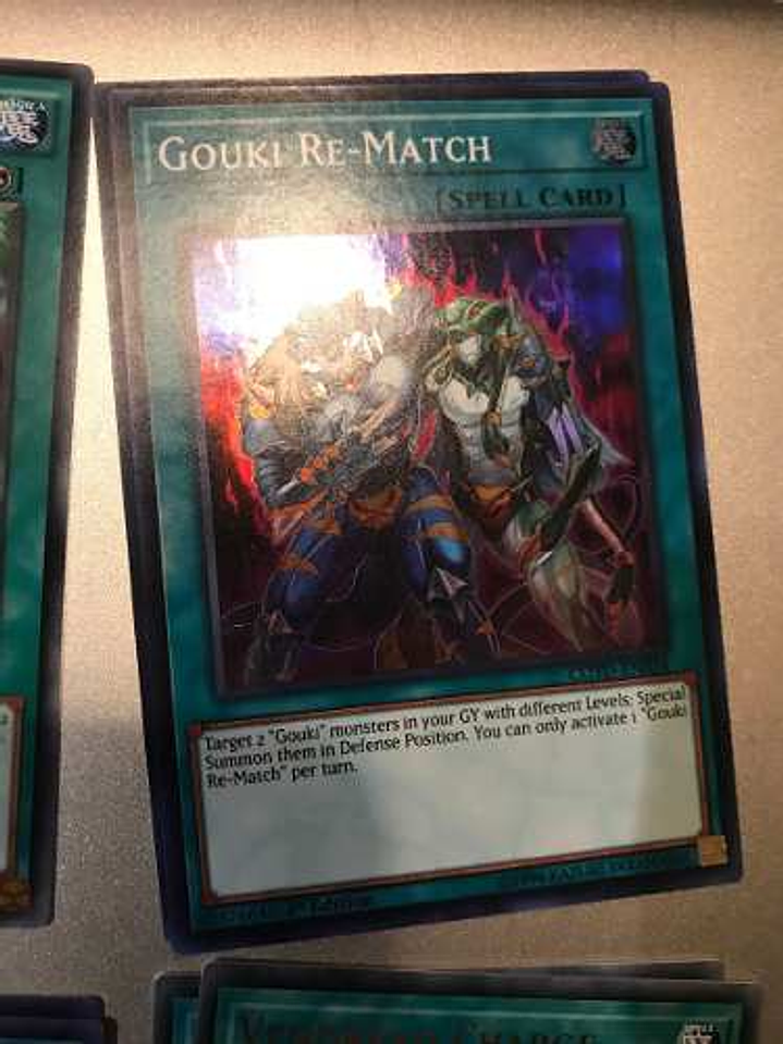 Gouki Re-Match - COTD-EN054 - Super Rare 1st Edition 1