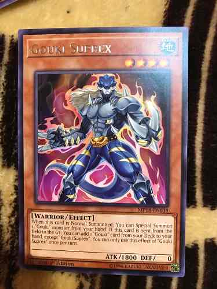 Gouki Suprex - cotd-en010 - Rare 1st Edition 1
