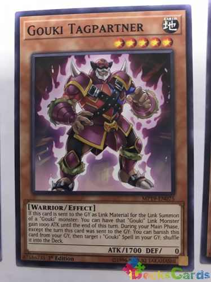 Gouki Tagpartner - mp19-en075 - Common 1st Edition 1