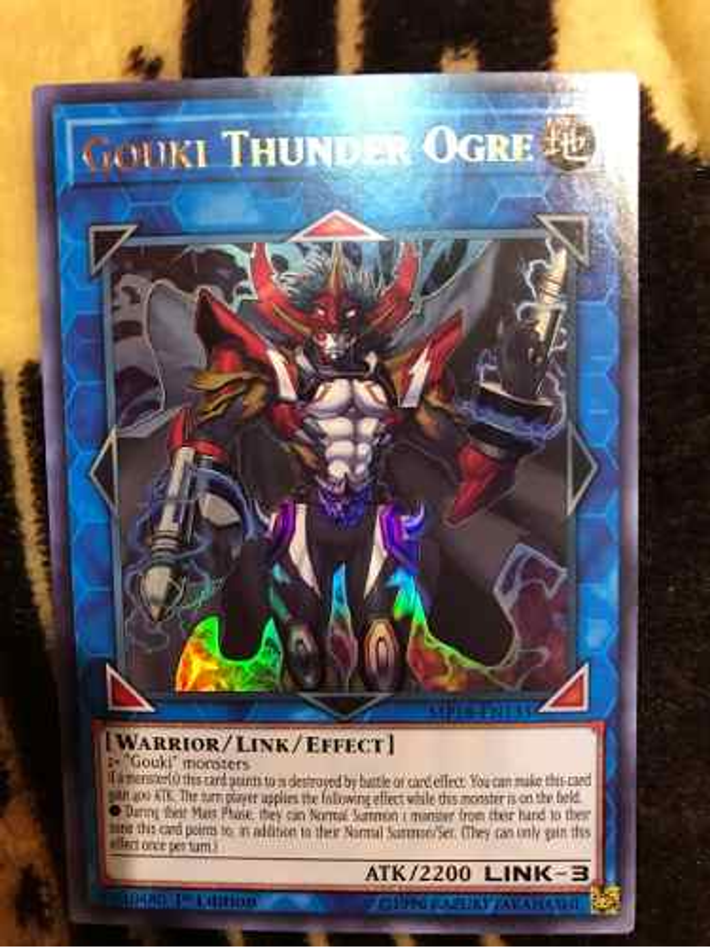 Gouki Thunder Ogre - Mp18-en133 - Ultra Rare 1st Edition 1