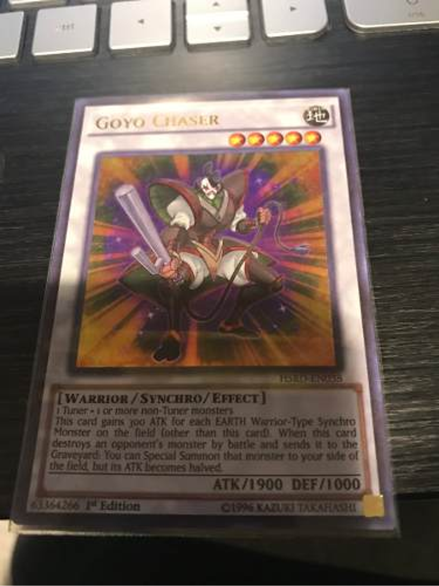 Goyo Chaser - hsrd-en038 - Ultra Rare 1st Edition 1