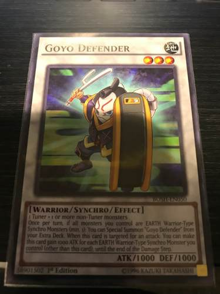 Goyo Defender - bosh-en050 - Rare 1st Edition 1