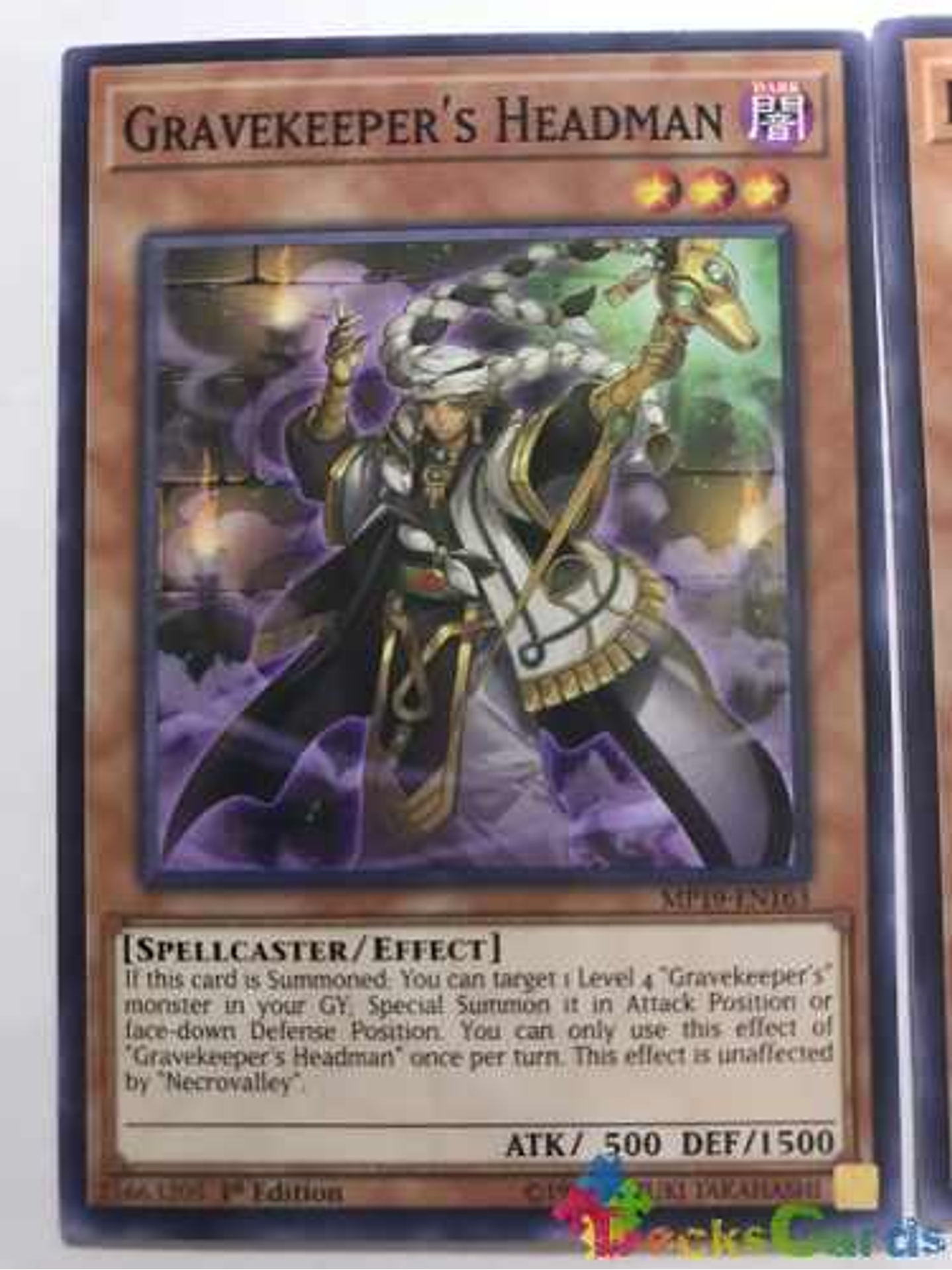Gravekeeper's Headman - mp19-en163 - Common 1st Edition 1