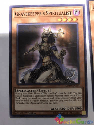 Gravekeeper's Spiritualist - mp19-en164 - Common 1st Edition