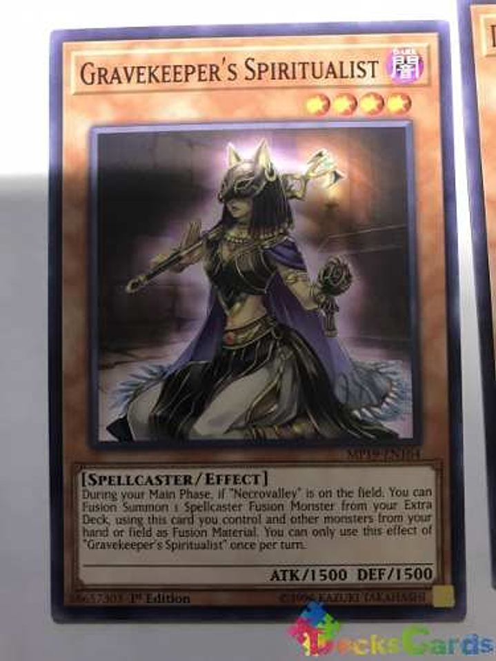 Gravekeeper's Spiritualist - mp19-en164 - Common 1st Edition 1
