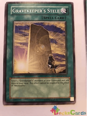 Gravekeeper's Stele - abpf-en056 - Common Unlimited
